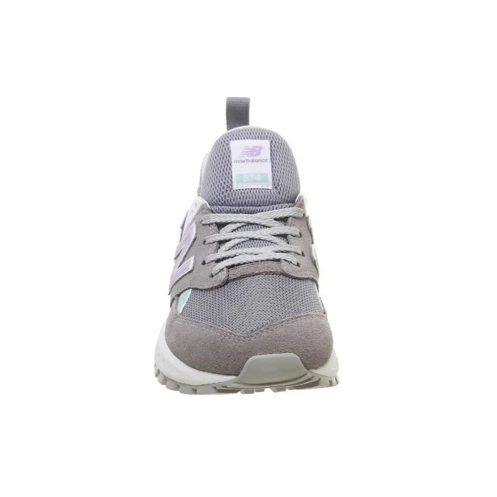 NEW BALANCE 574 Sport Women Gunmetal/Dark Violet (WS574PRC) Size 7